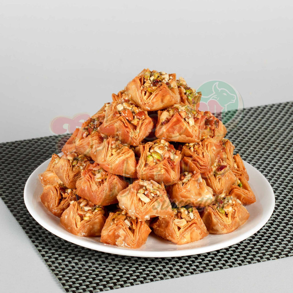 Mixed Dry Fruit Pyramid Baklava - Shree Mithai