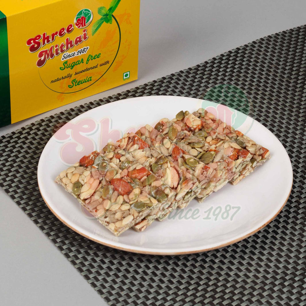 Sugarfree 4 in 1 Chikki - Shree Mithai